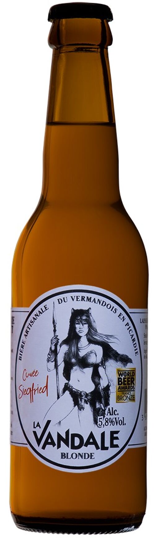 La Vandale Blonde Cuvée Siegfried 5,8 % Vol. Alc. (33 cl)