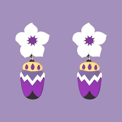FLOWER BUG WHITE