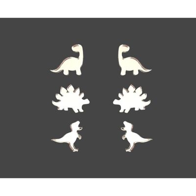 MINI DINOS ARGENT