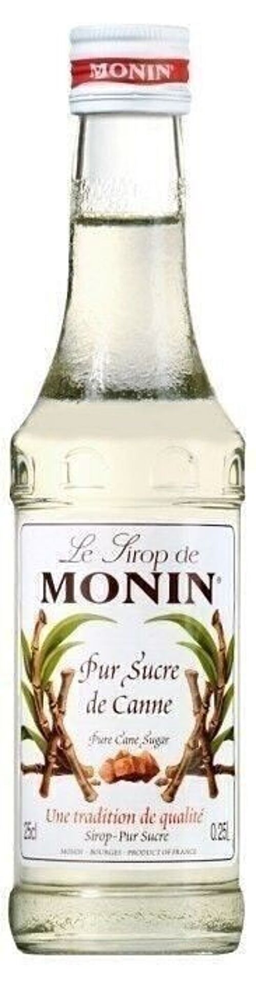 Buy wholesale MONIN Pure Cane Sugar Syrup - Natural flavors - 25cl