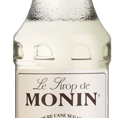 MONIN Pure Cane Sugar Syrup - Natural flavors - 25cl