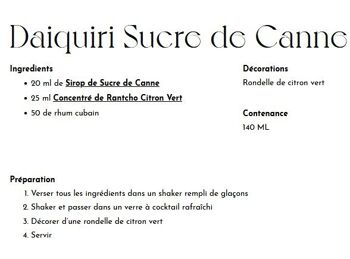 Sirop Pur Sucre de Canne MONIN pour cocktails ou thés glacés - Arômes naturels - 25cl 2