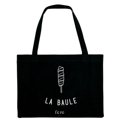 Shopping Bag XL France - Noir - La Baule