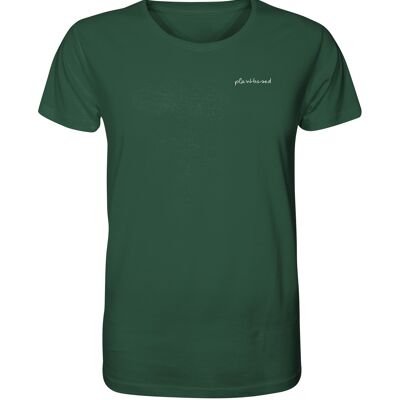 Organic T-Shirt Plantbased - Flaschengrün