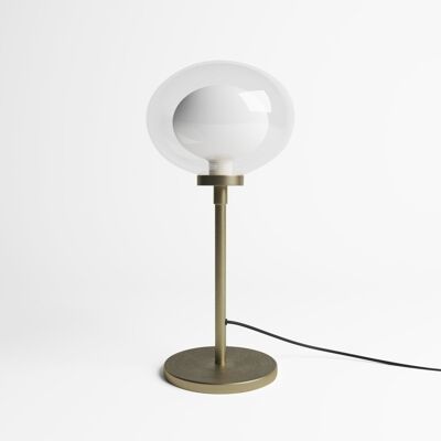 Lámpara de mesa Trapani – Metal dorado