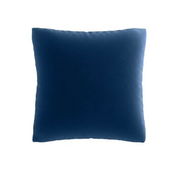 Coussin Grues japonaises bleu nuit 4