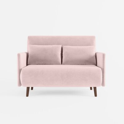 Divano letto Olympia - rosa vintage