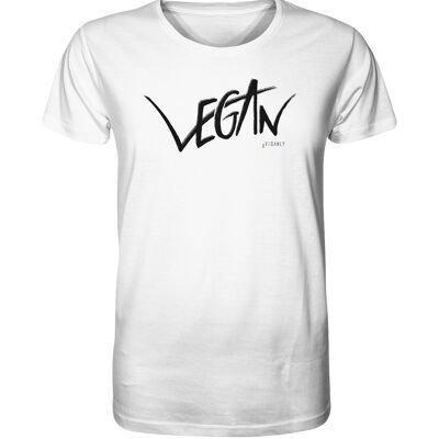 Organic T-Shirt Vegan - Weiß