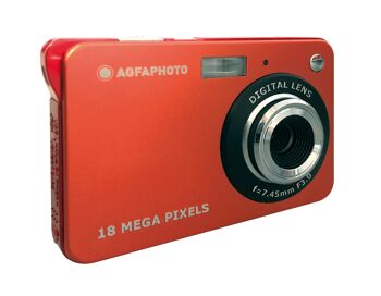 AGFA PHOTO Realishot DC5100 - Appareil Photo Numérique Compact (18 MP, 2.7’’ LCD, Zoom Digital 8x, Batterie Lithium) Rouge 2