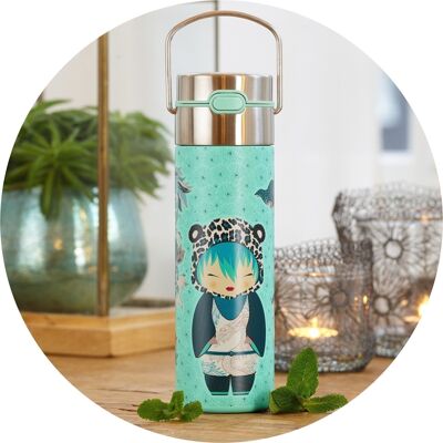 Gourde inox LEEZA Petits Animaux Leone