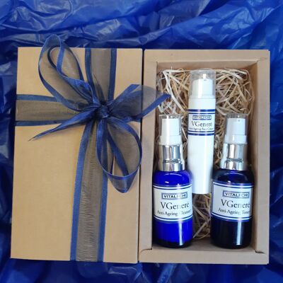 Superb Eco Gift Set - Anti Ageing Cleanser, Toner and Face Cream+