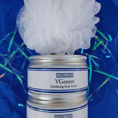 VGeneré Fragranced Body Cream and Exfoliating Polish Gift Set