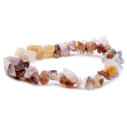 Bracelet Baroque Agate Botswana AB (LOT 10 PIECES)