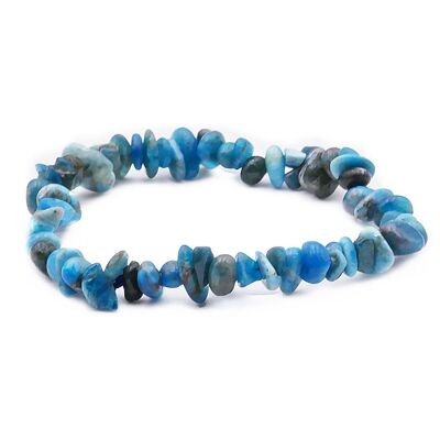 Bracciale Barocco Apatite Blu A+ (LOTTO 10 PEZZI)