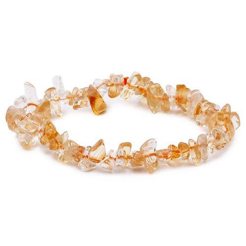 Bracelet Baroque Citrine Chauffée A (LOT 10 PIECES) (Améthyste Chauffée)