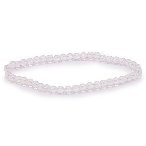 Bracelet Boule 04mm Cristal De Roche A