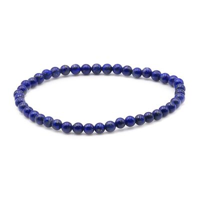 Bracelet Boule 04mm Lapis Lazuli AA