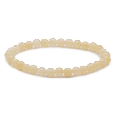 Ball Bracelet 06mm Calcite Orange AB