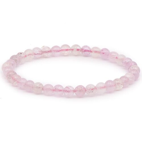 Bracelet Boule 06mm Kunzite AA+ (05.5-06.5mm)