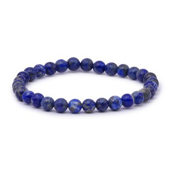Bracelet Boule 06mm Lapis Lazuli A