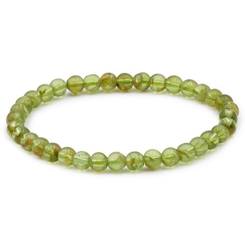 Bracelet Boule 06mm Peridot A+ (05-06mm)