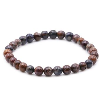 Bracelet Boule 06mm Pietersite A