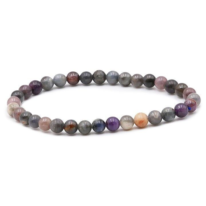 Ball Bracelet 06mm Multicolor Sapphire AB