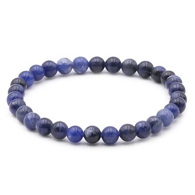 Bracciale a sfera 06mm Sodalite A