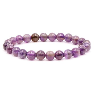 Kugelarmband 08mm Amethyst Bolivien A