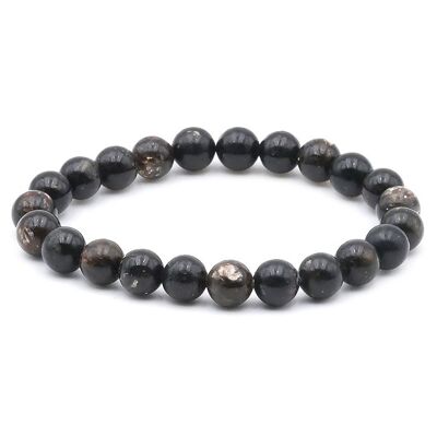 Bracelet Ball 08mm Biotite A