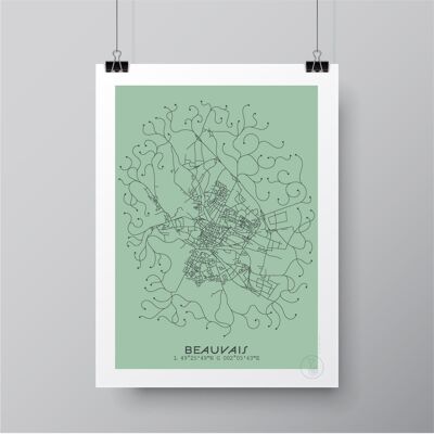 Mappa Beauvais Vert