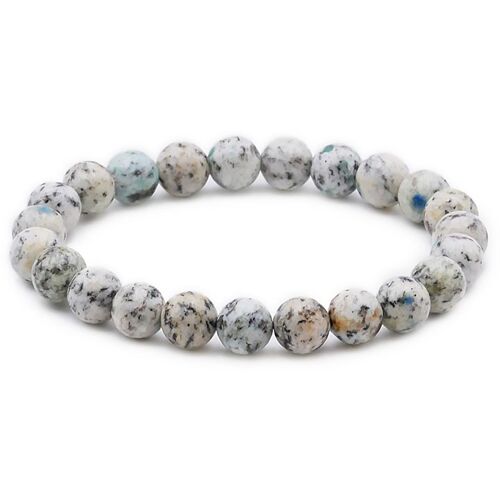 Bracelet Boule 08mm Jaspe K2 AB