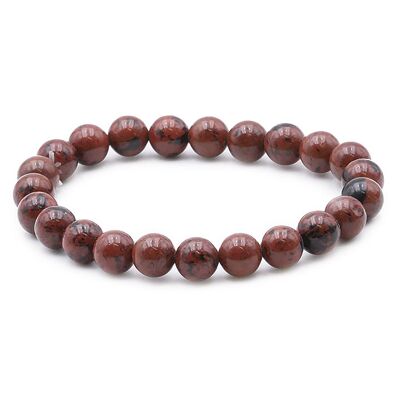 Ball Bracelet 08mm Obsidian Mahogany AB