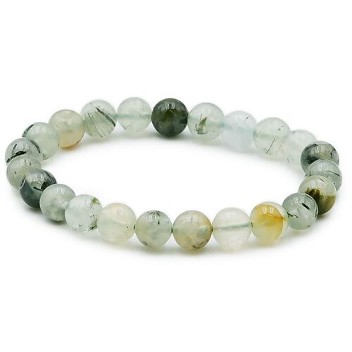 Bracelet Boule 08mm Prehnite A