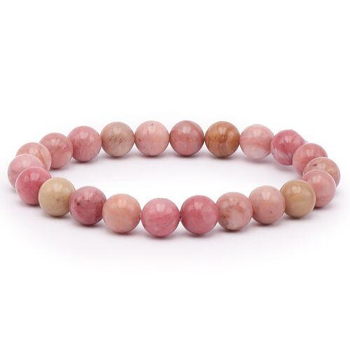 Bracelet Boule 08mm Rhodonite Australie AB