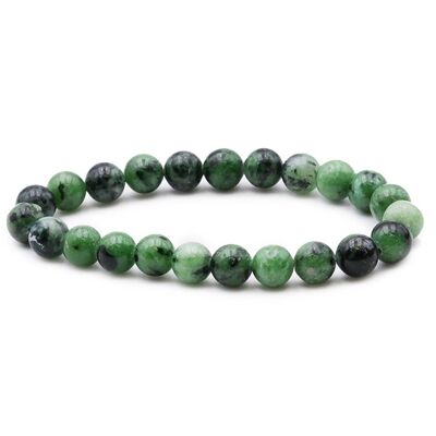 Bracelet Boule 08mm Rubis Zoisite A