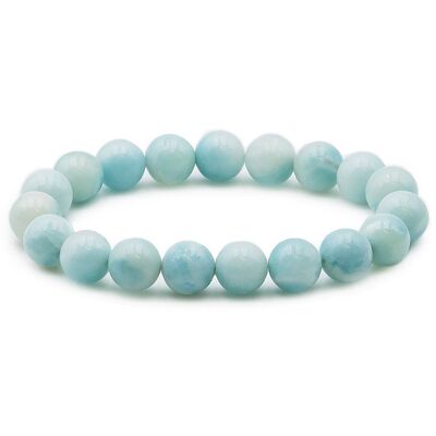 Bracciale a Sfera 10mm Amazonite China AB