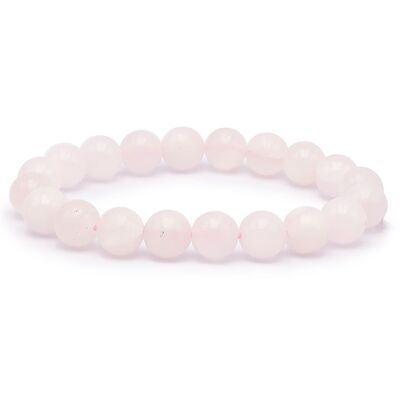 Pulsera Bola 10mm Calcita Rosa AA