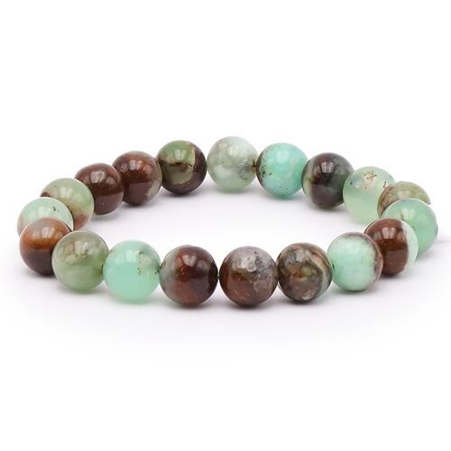 Bracelet Boule 10mm Chrysoprase A