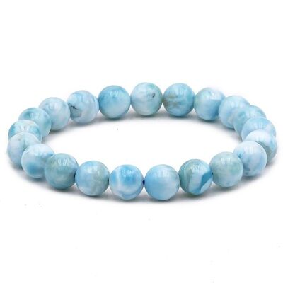 Ball Bracelet 10mm Larimar AA (09-10mm)