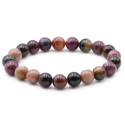 Ball Bracelet 10mm Multicolored Tourmaline A