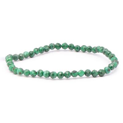 Bracciale Sfaccettato 04mm Malachite AA