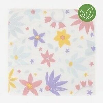 20 Paper napkins: fairy