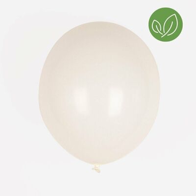 10 Luftballons: weiß