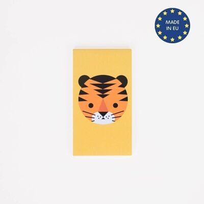 Mini cuaderno: tigre