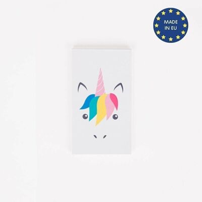 Mini carnet : mini licorne