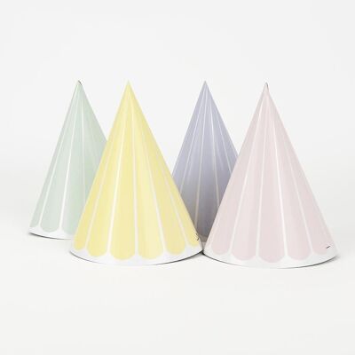 8 Pointed Hats: Pastel