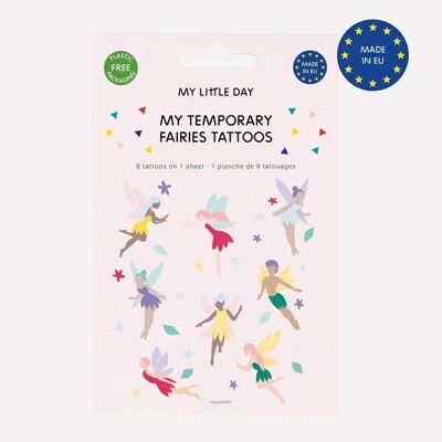 8 Temporary tattoos: fairies