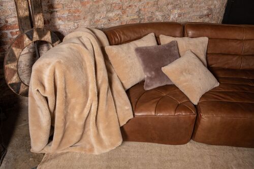 Cushion Conscious Wool Beige