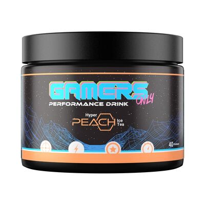 GAMERS ONLY Performance Drink Hyper PEACH Ice Tea 200 g